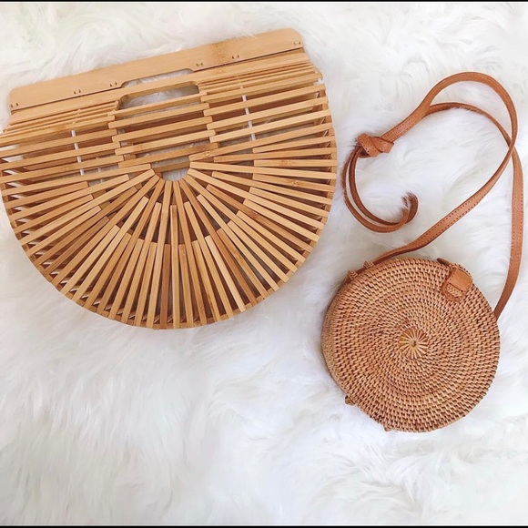 Anthropologie Marcia Woven Crossbody Bag - Brown - Picture 4 of 10